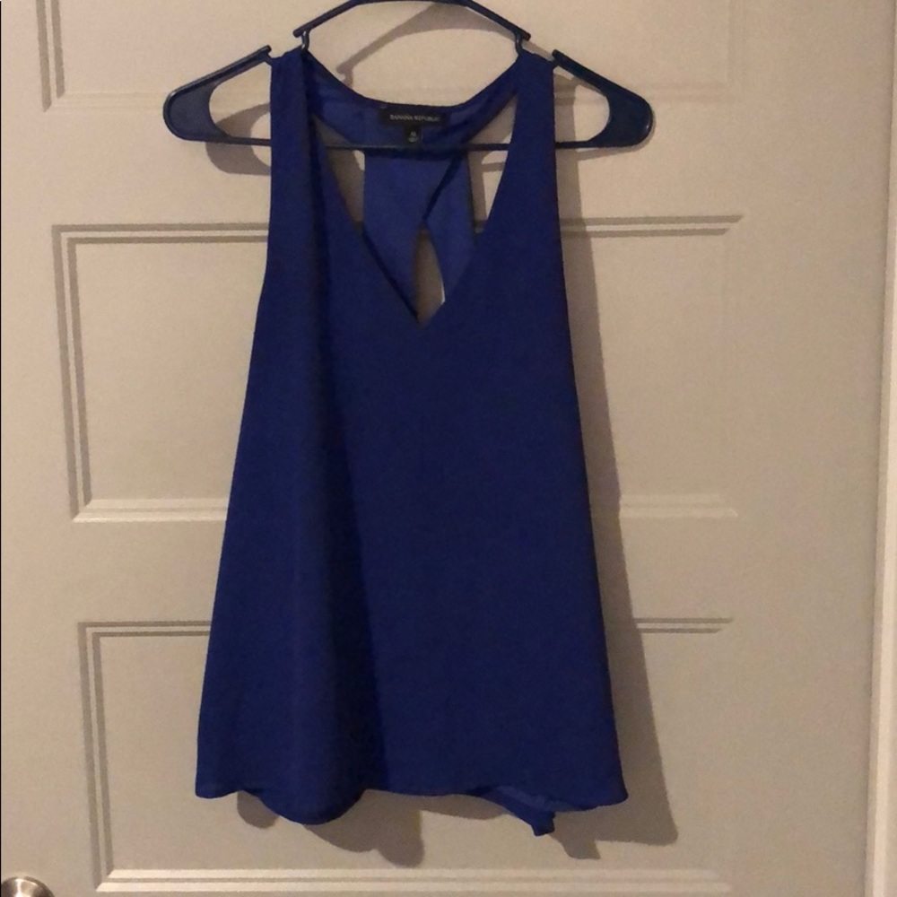 Blue tank top